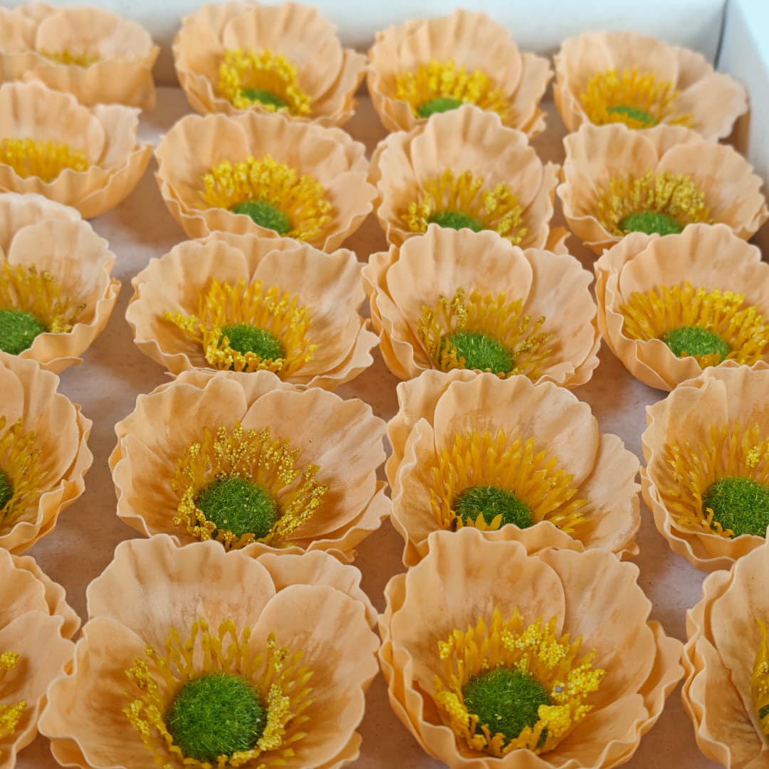 Common Poppy Soap Flower | Soap Flowers