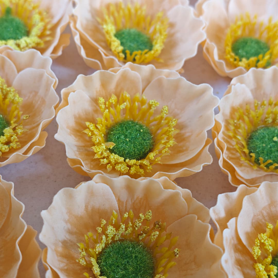Common Poppy Soap Flower | Soap Flowers
