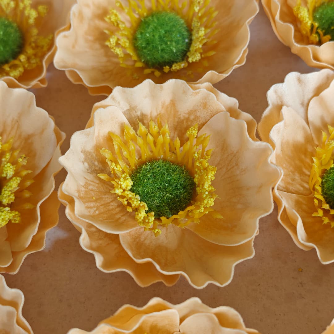 Common Poppy Soap Flower | Soap Flowers