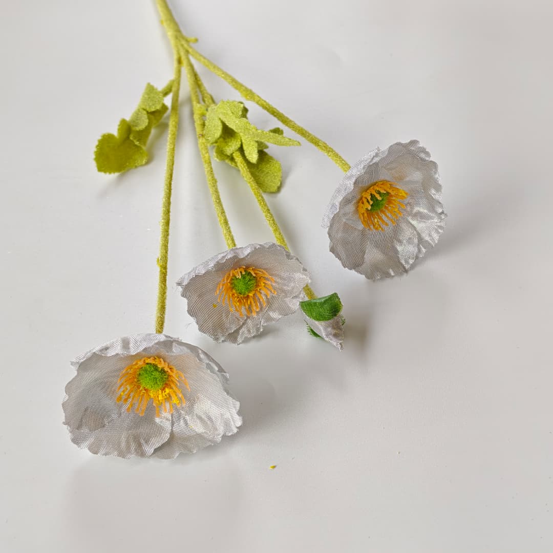 Corn Poppy x 4 (59cm) | Short Flowers