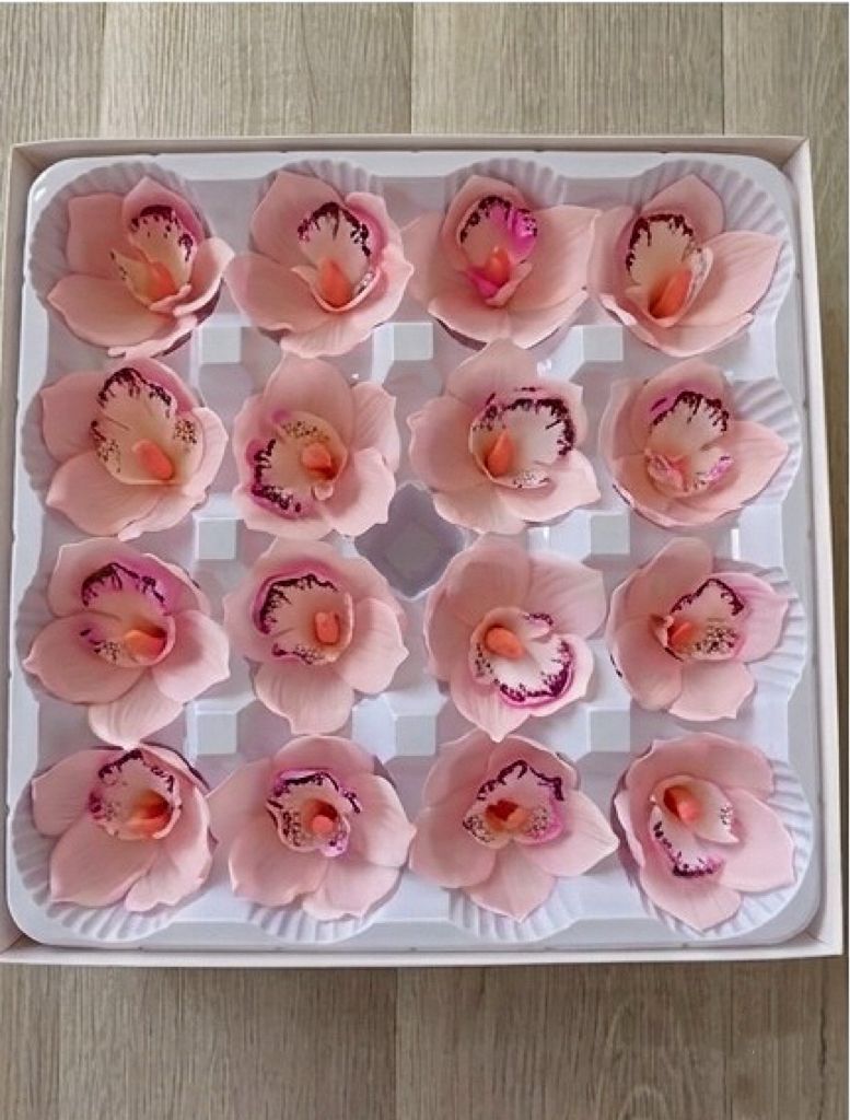 Cymbidium Orchid Soap Flower (16Pcs) 惠兰香皂花 | Soap Flowers