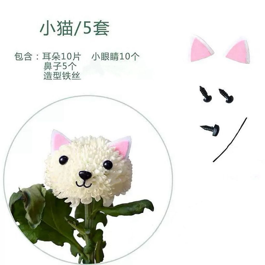 Pompon DIY Pack (5 Packs) 兵乓菊  | Decorative Accessories