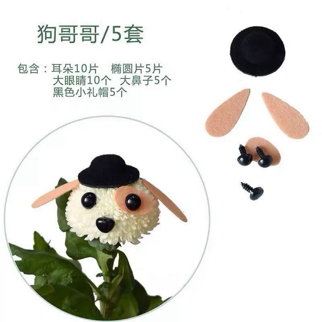 Pompon DIY Pack (5 Packs) 兵乓菊  | Decorative Accessories