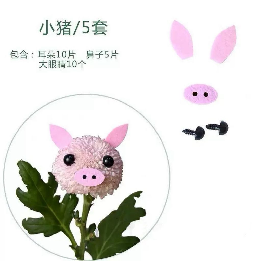 Pompon DIY Pack (5 Packs) 兵乓菊  | Decorative Accessories