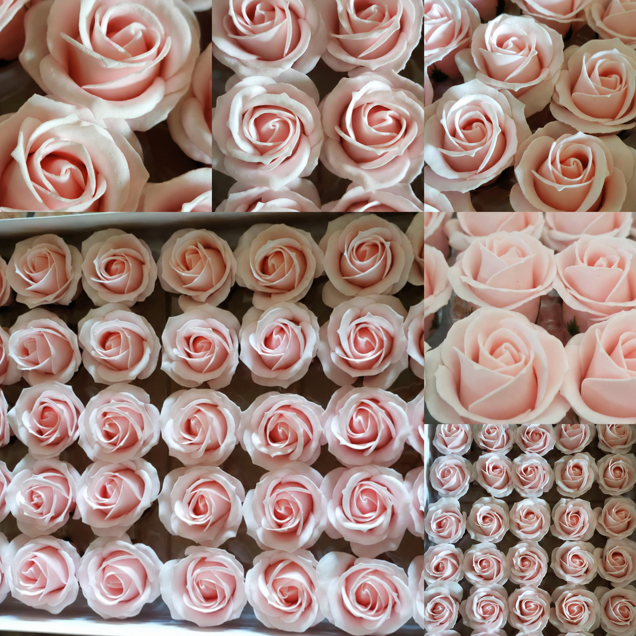 Juliet Soap Flower 朱丽叶玫瑰 藕粉-Light Pink | Flowers & Greenery