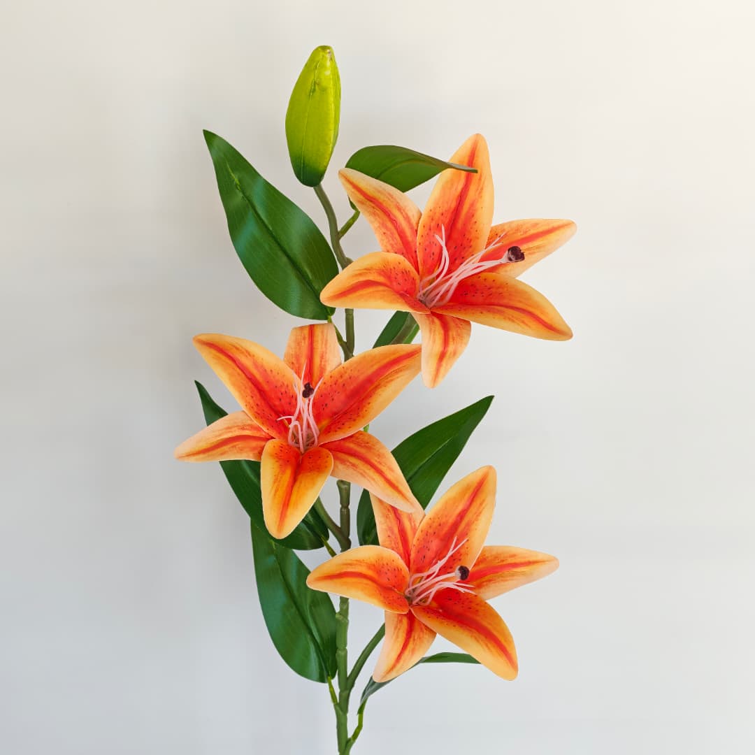 Tiger Lily 101cm x 4 | Tall Flowers