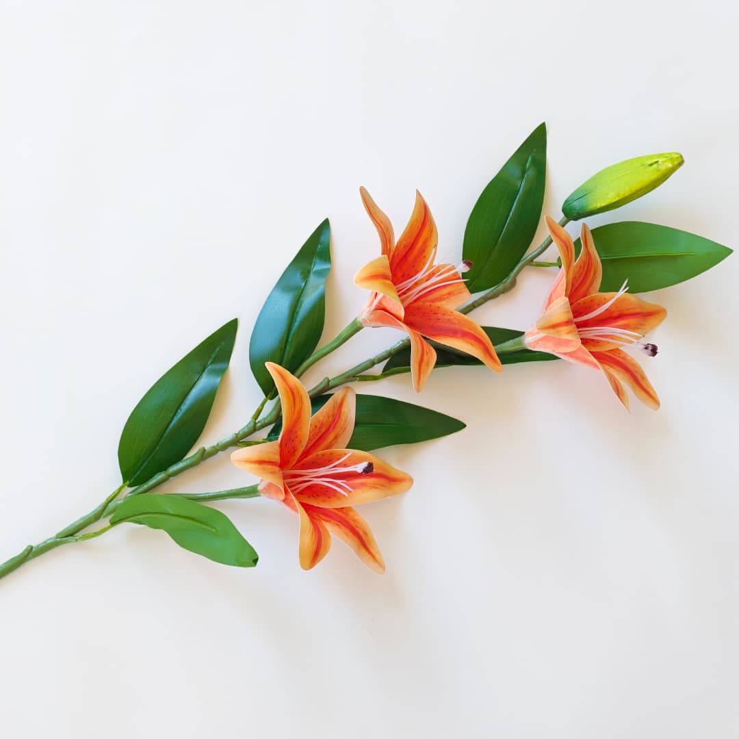 Tiger Lily 101cm x 4 | Tall Flowers