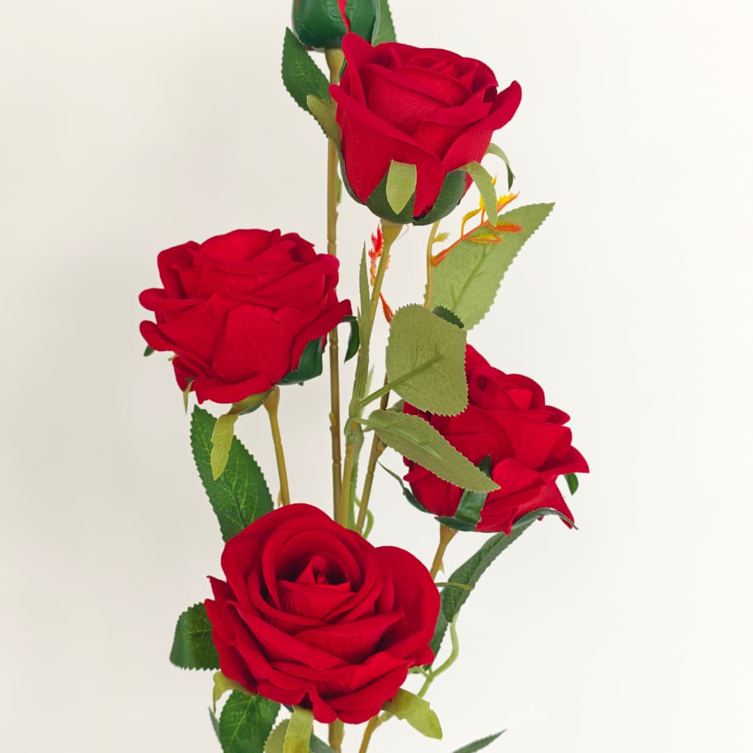 Velvet Rose 92cm x 5  | Tall Flowers