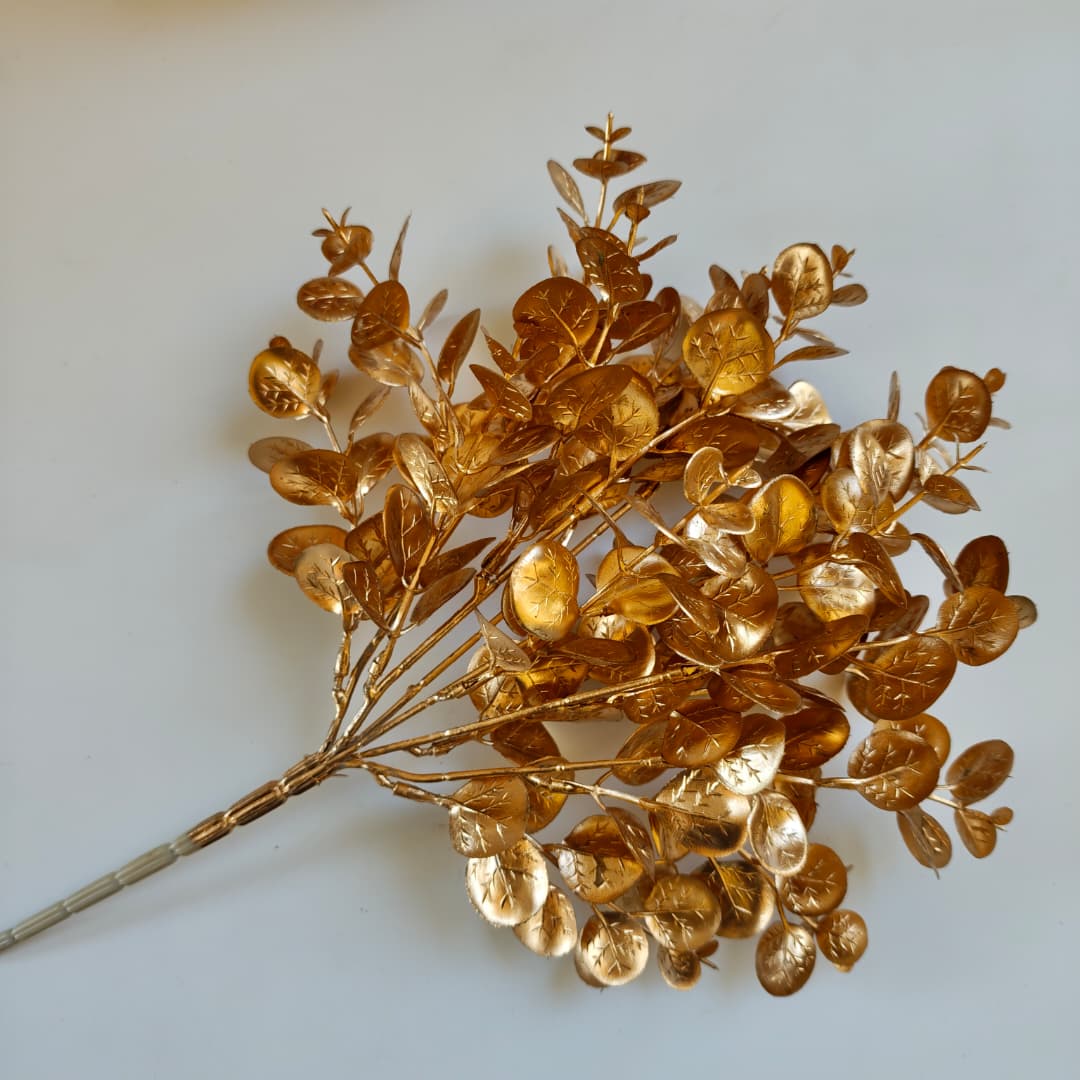 Eucalytus x 6 (34cm)-Gold | Fillers