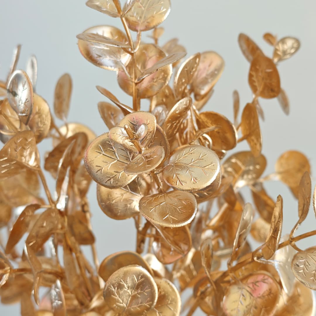 Eucalytus x 6 (34cm)-Gold | Fillers