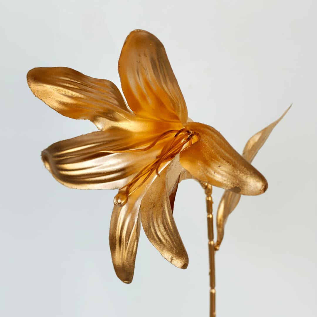 Single Tiger Lily 51cm-Gold | Fillers