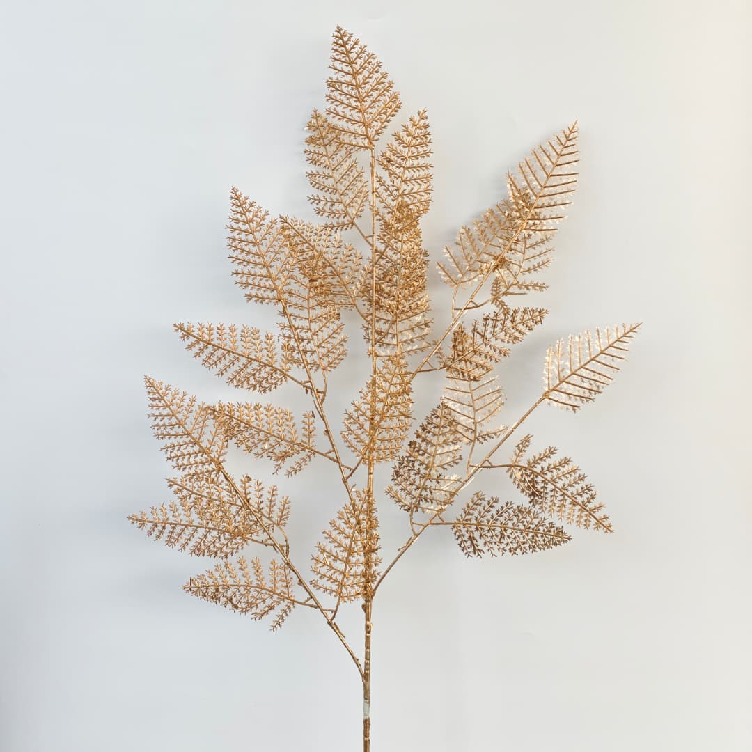 5 Heads Leaf 94cm 五叉金叶子-Gold | Fillers