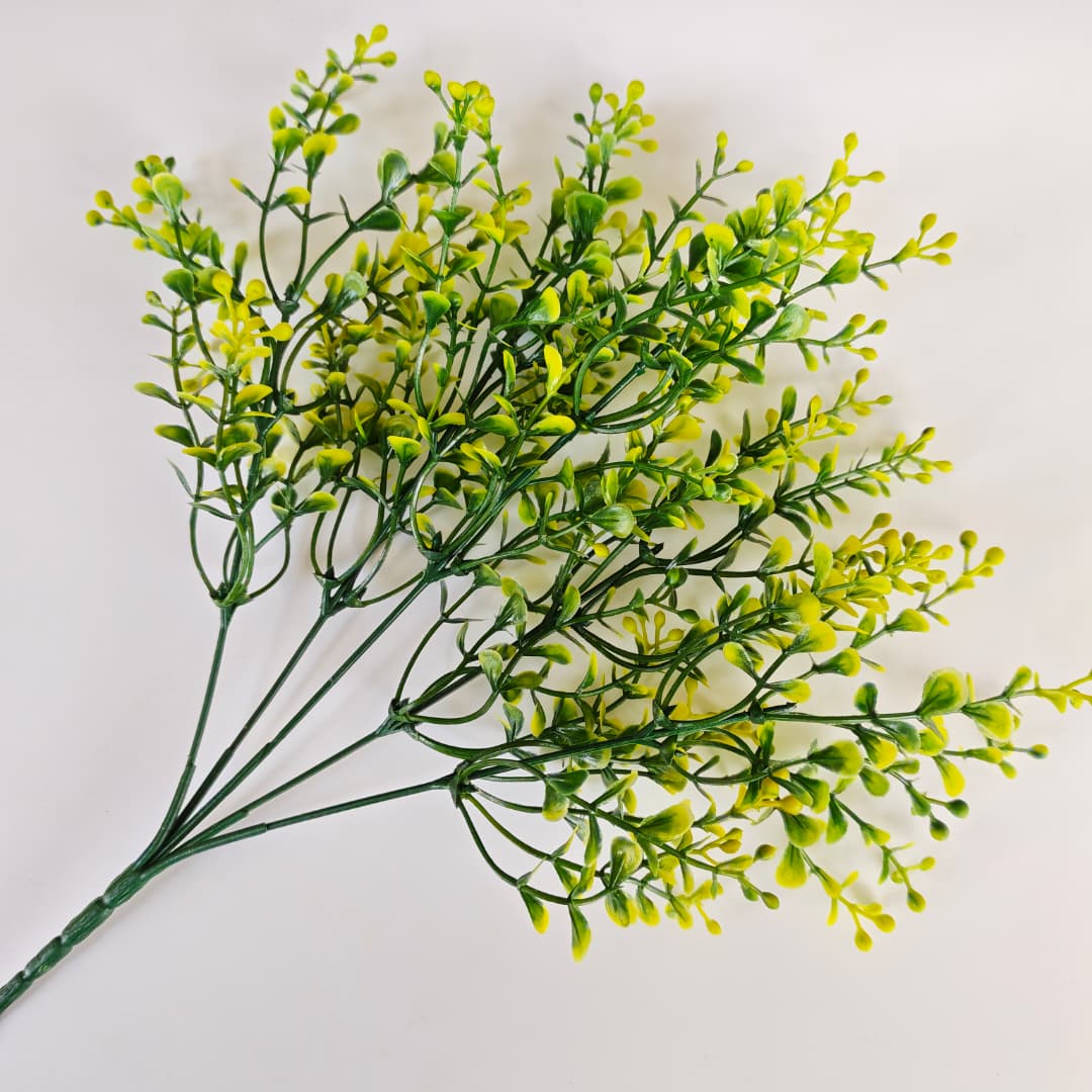 Plastic Flower 5 Heads 朔料五层小珠 (35cm) | Fillers