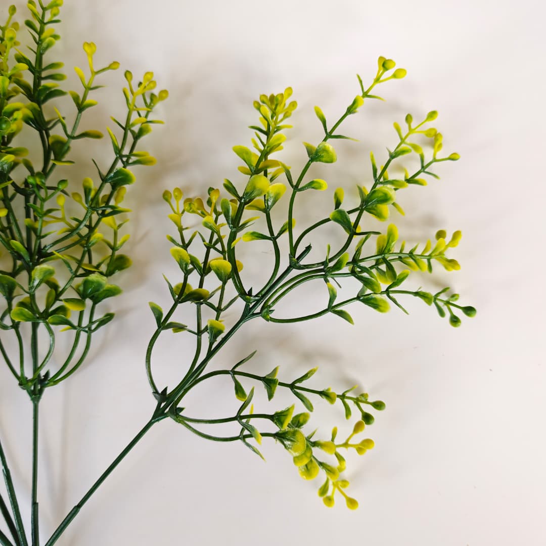 Plastic Flower 5 Heads 朔料五层小珠 (35cm) | Fillers