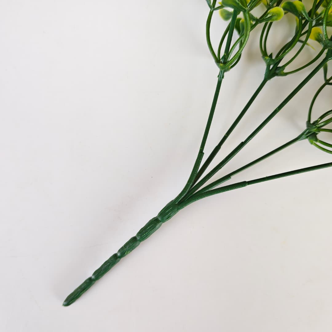 Plastic Flower 5 Heads 朔料五层小珠 (35cm) | Fillers