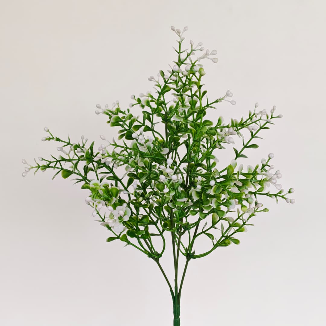 Plastic Flower 5 Heads 朔料五层小珠 (35cm) | Fillers