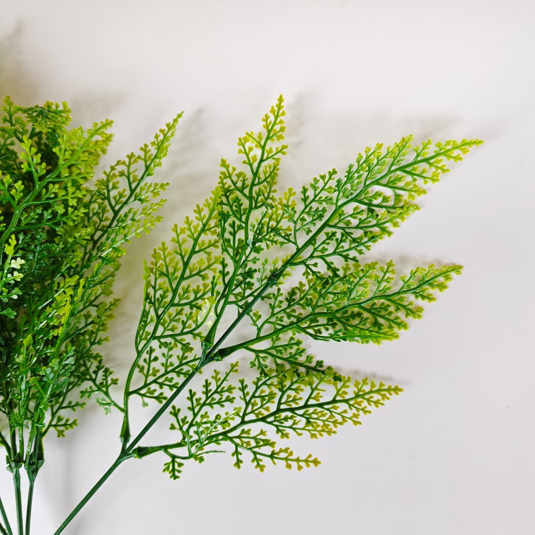 Plastic Pearl Grass 7 Heads 珍珠草-Green | Fillers