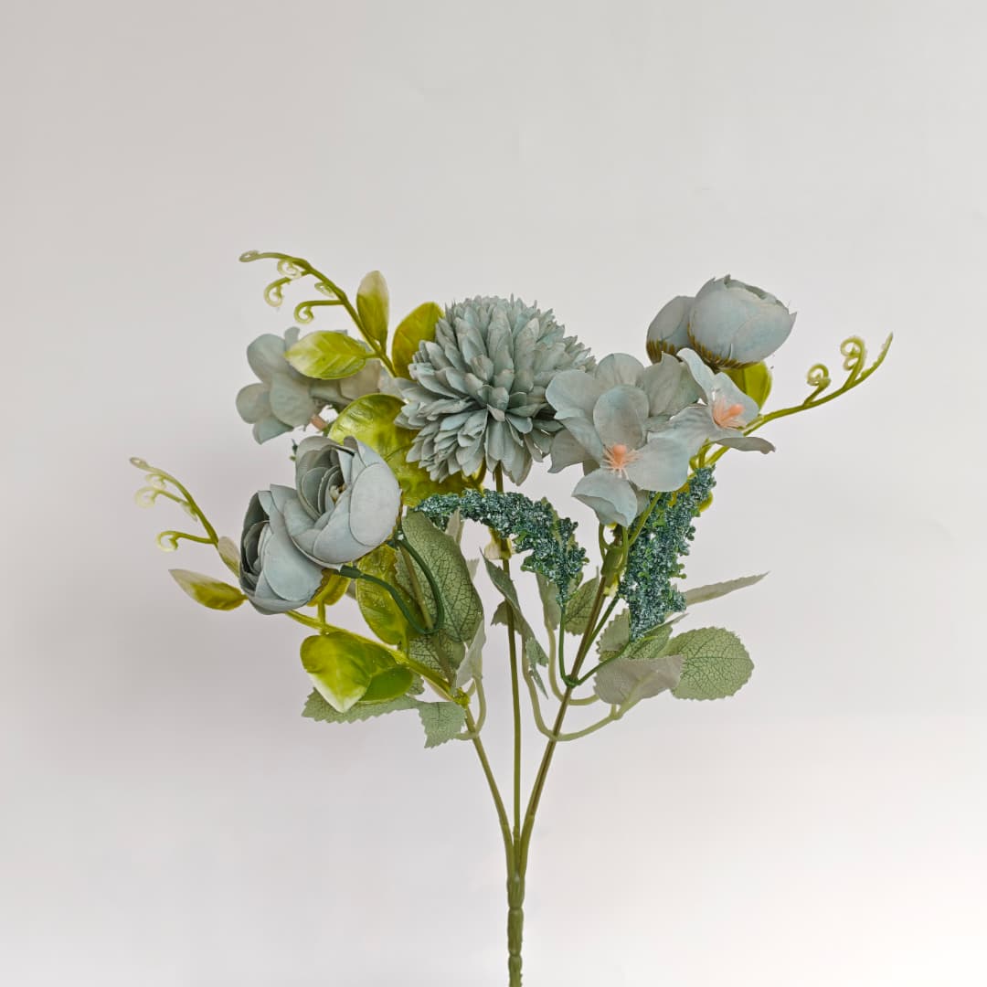 Tea Rose Mix Hand-Tied Bouquet x 5 (28cm) | Short Flowers