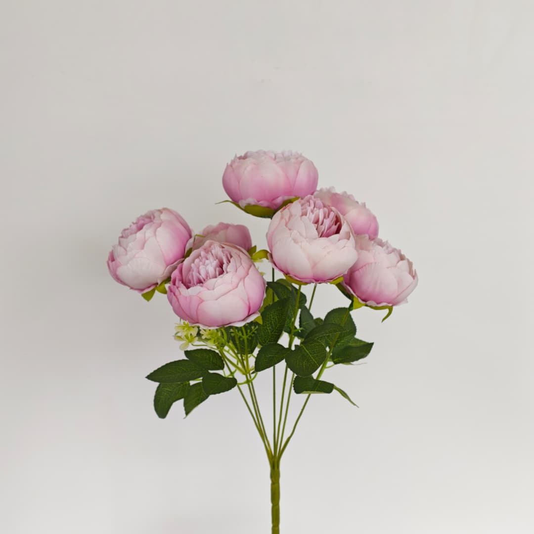 7 Heads Core Spinning Peony (42cm) | Short Flowers